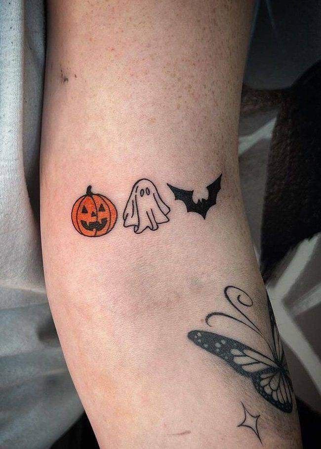 28 Pumpkin Tattoo Ideas Cute, Scary, Flash & Traditional Designs