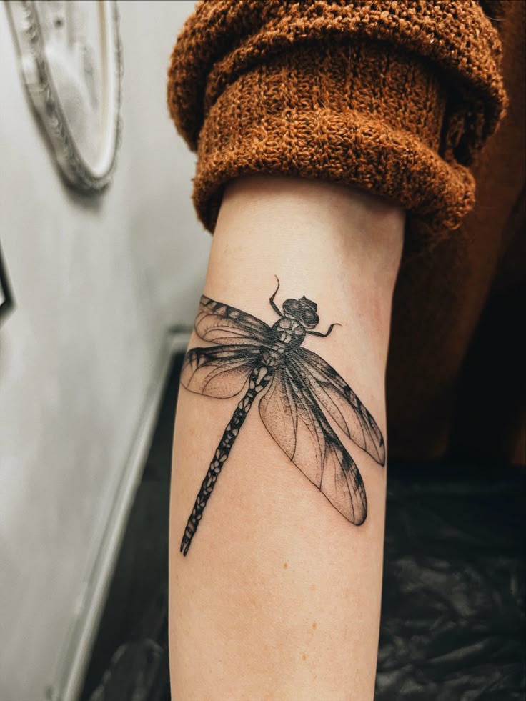 28 Ideas Dragonfly Tattoo : Designs That Soar with Style, Meaning & Personality