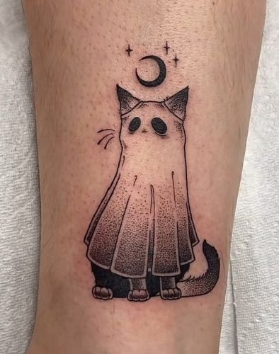 Unveiling 25 Cute Halloween Tattoo Designs: Ghosts, Ghouls, and Whimsical Wonders Get Inked!