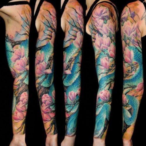 22 Creative Sleeve Tattoo Ideas for Women