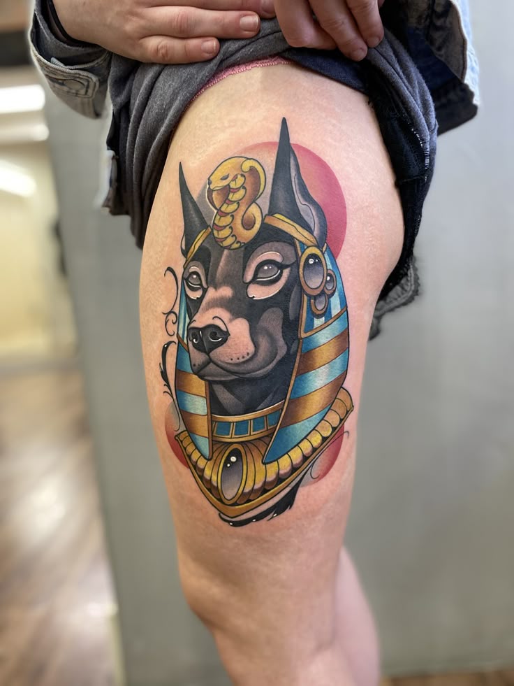 Explore the Most Striking Anubis Tattoo Ideas for : Myth Meets Modern Ink