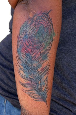 Bold 19 Color Tattoo Ideas for Black Skin