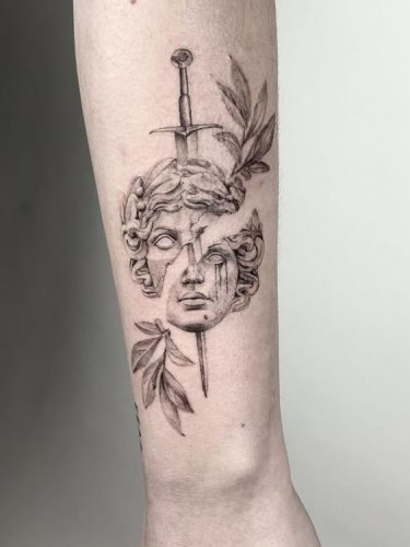 Explore 18 Exquisite Roman Tattoo Ideas: Designs from Mythology to Modern Artistry