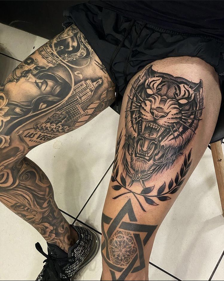 27 Mens Thigh Tattoo Ideas: how to choose art that actually suits your life