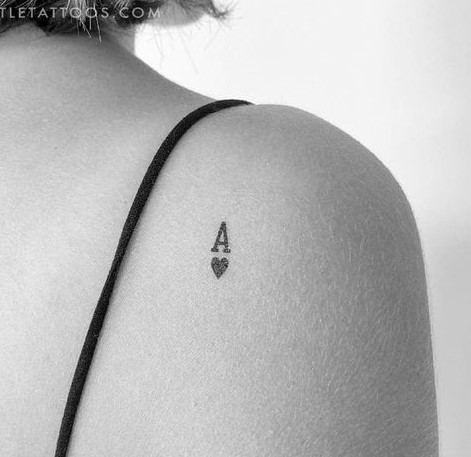19 Creative Letter A Tattoo Designs : From Minimalist to Monograms – Find Your Style