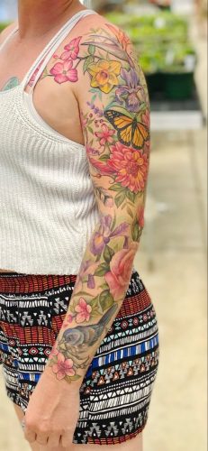 22 Colorful Tattoo Ideas for Women