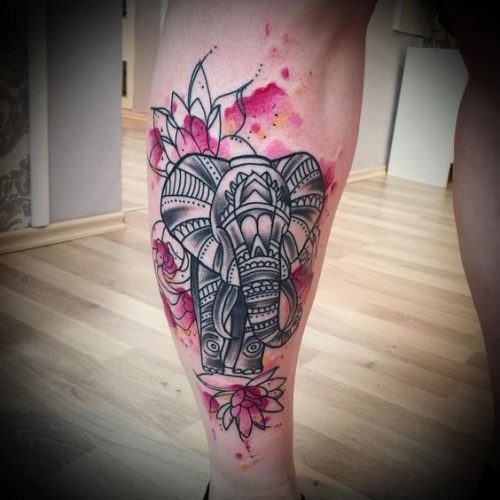 22 Elephant Leg Tattoos Ideas
