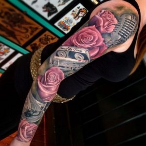22 Creative Sleeve Tattoo Ideas for Women