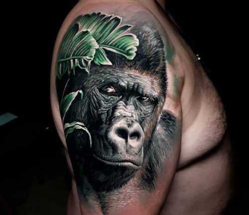 23 Gorilla Tattoo Ideas
