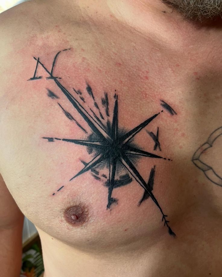 28 Compass Tattoo Ideas : Designs for Men and Women, Anchor, Traditional and More