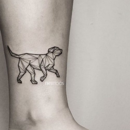 20 Dog Tattoo Ideas on Foot