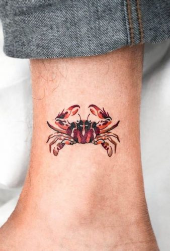 Explore 20 Unique Crab Tattoo Ideas for Women in – Discover Feminine Designs That Symbolize Zodiac Elegance