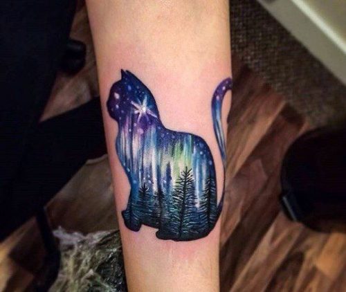 27 Cat Tattoo Ideas for the Foot