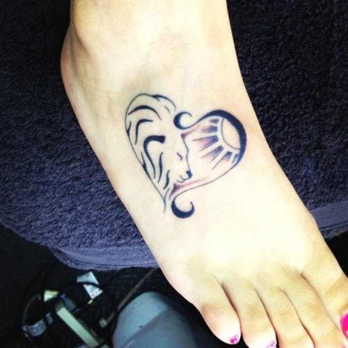 Lion Tattoo Outline: 19 Bold and Striking Silhouette Designs