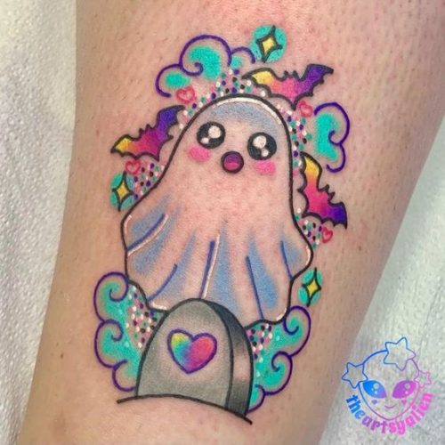 Unveiling 25 Cute Halloween Tattoo Designs: Ghosts, Ghouls, and Whimsical Wonders Get Inked!