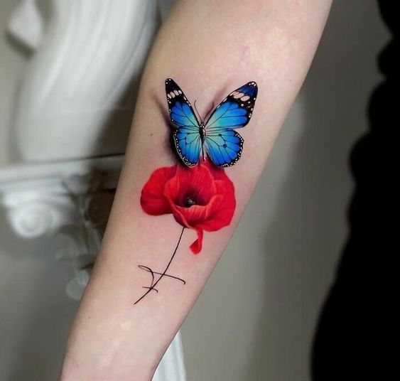 Explore 25 Unique Watercolor Butterfly Tattoo Ideas for : Stunning Designs for Women – Arm, Back, and Hand Styles