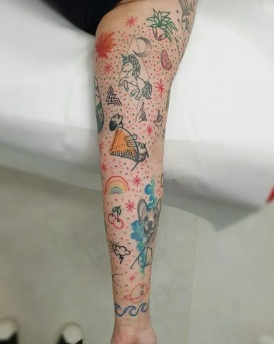 The Art of Ink: 20 Exquisite Tattoo Sleeve Filler Ideas for