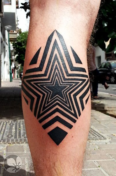 Explore 18 Stunning Geometric Star Tattoo Designs for : Unique Patterns, Bold Ideas, and Creative Sleeve Options