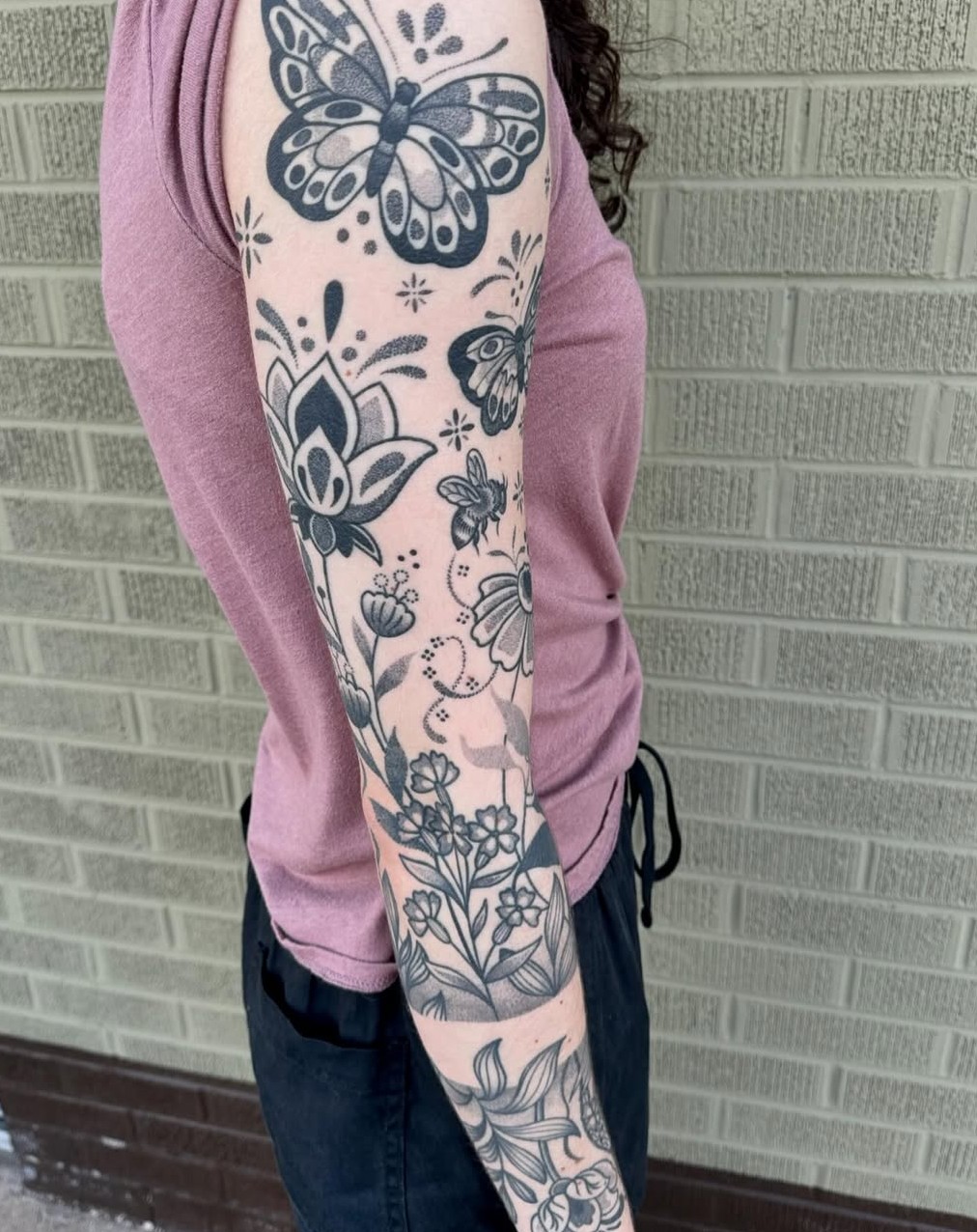 28 Full Sleeve Tattoo Ideas for Women & Men Japanese, Fine Line & Colorful Design Inspiration