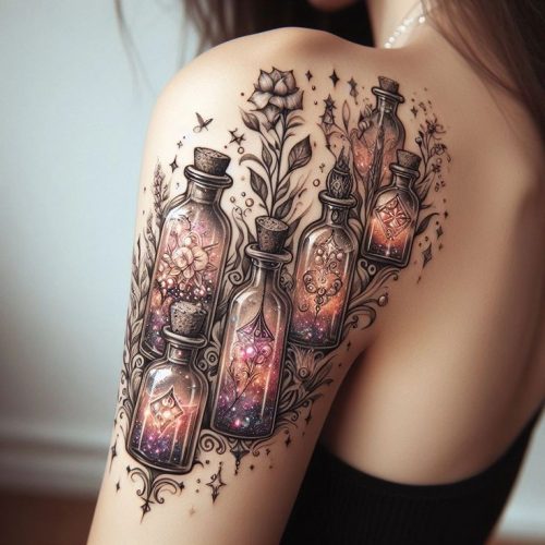 20 Fantasy Tattoo Ideas for : Enchanted Fairies, Fierce Dragons, and Magical Designs