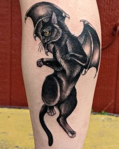 25 Black Cat Tattoos Ideas and Inspiration