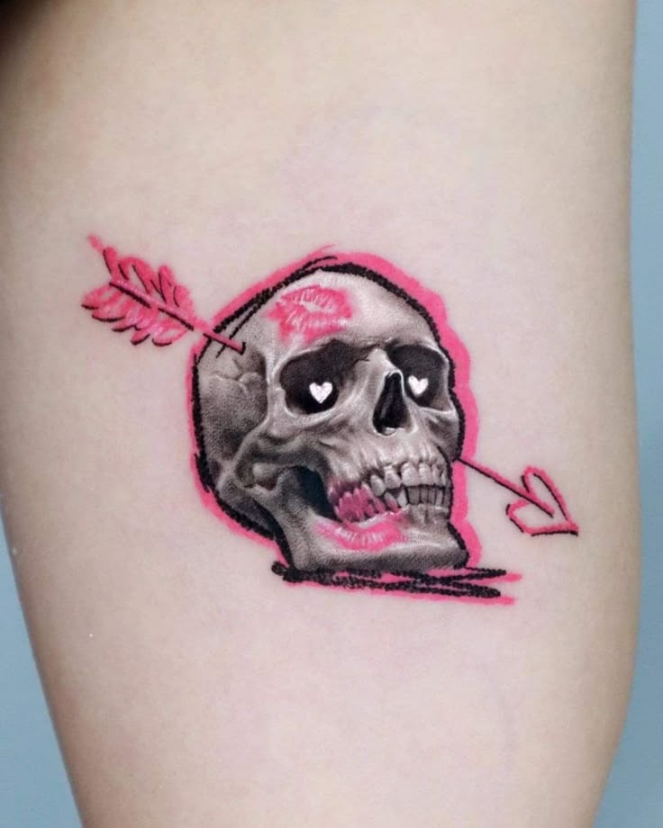 29 Skull Tattoos Ideas for Men and Women Unique, Traditional, Feminine, Dark & Mexican Skull Designs