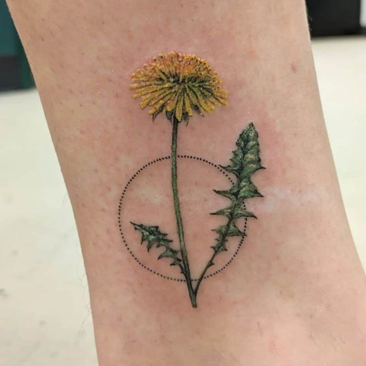 Dandelion Tattoo 24 Ideas with Fine Line, Fairy Blowing, Tiny Black and White Designs