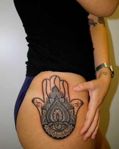 Discover 20 Unique Hamsa Hand Tattoo Designs for : Spiritual Symbols and Modern Art
