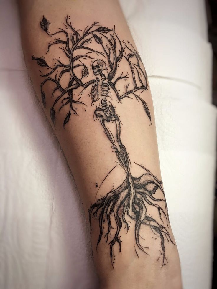 28 Skeleton Tattoo Ideas : Bold, Symbolic Ink That Stands the Test of Time