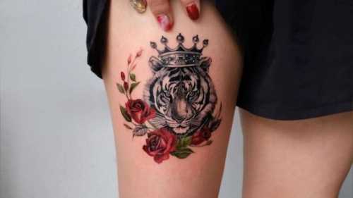 29 Women’s Tiger Tattoo Ideas