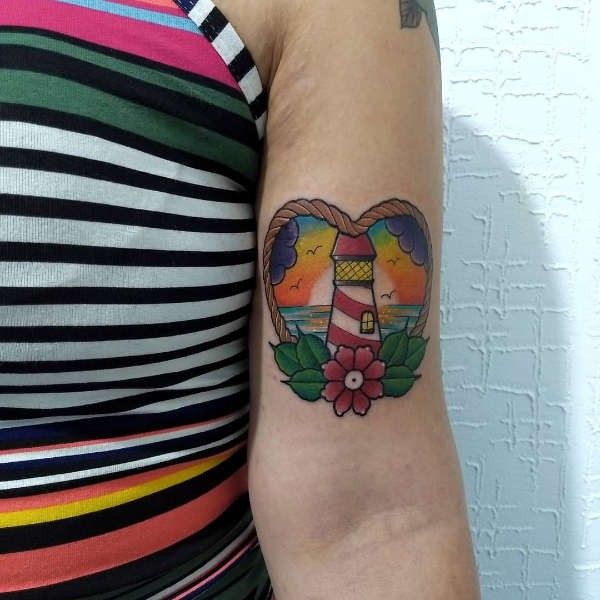 Check Out 29 Cool Lighthouse Tattoo Ideas for