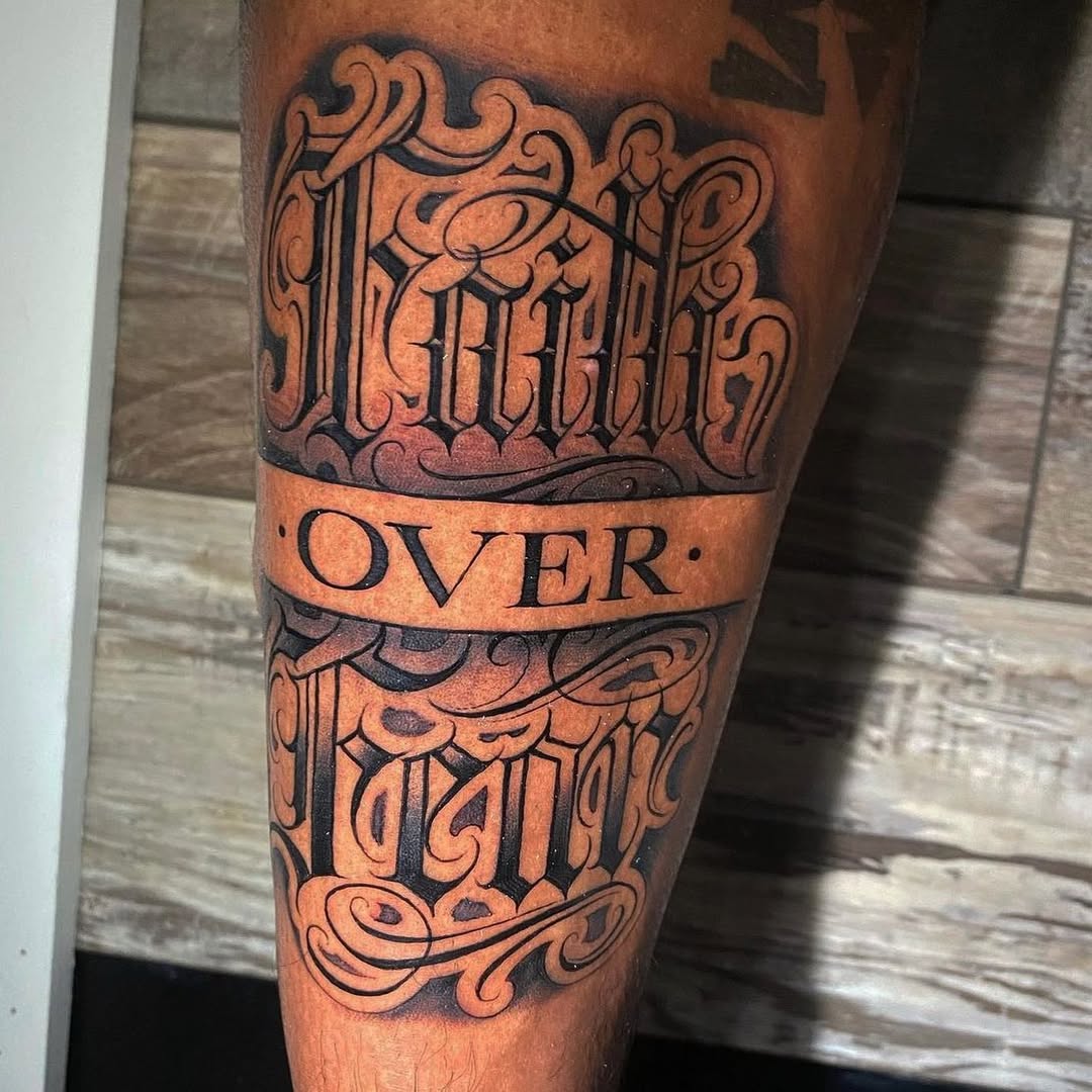 Faith Over Fear Tattoo 25 Designs That Inspire Strength and Courage