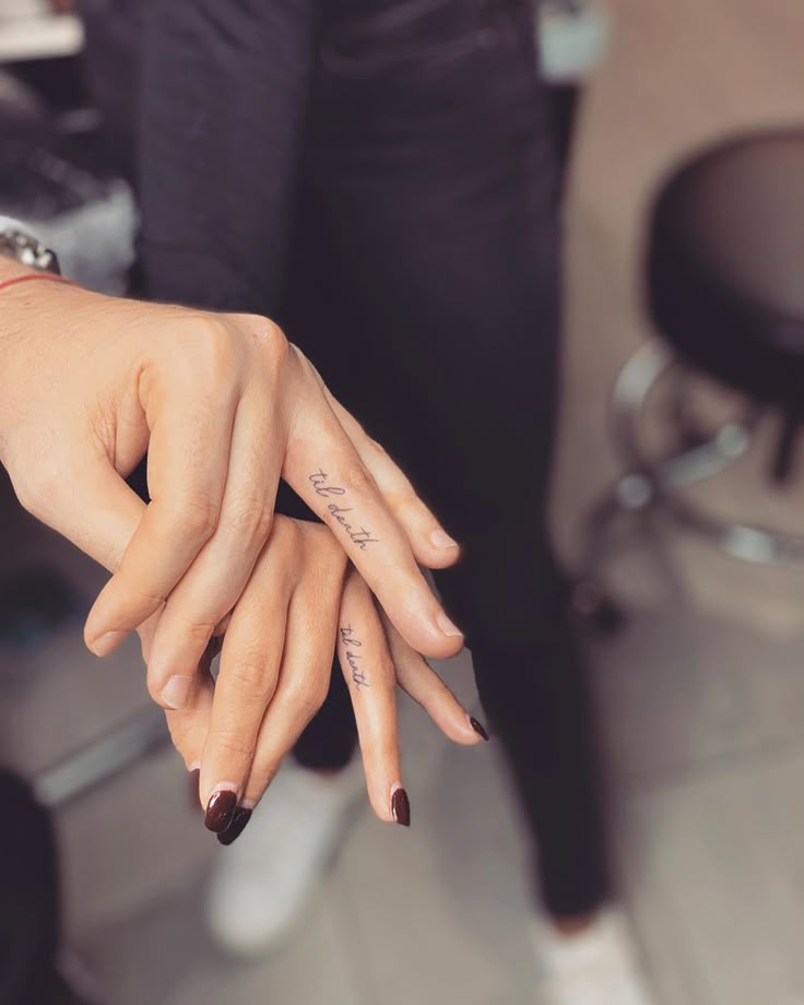 27 Unique Marriage Tattoo Ideas for Meaningful Matching Tattoos for Couples