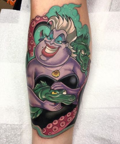 15 Ursula Tattoo Ideas for