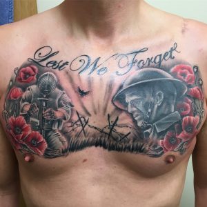 Chest tattoos for men 21 ideas