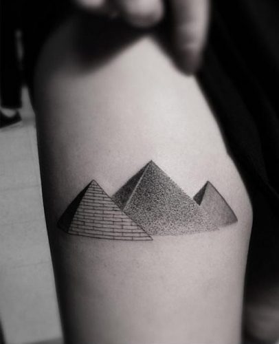 17 Pyramid Tattoo Ideas