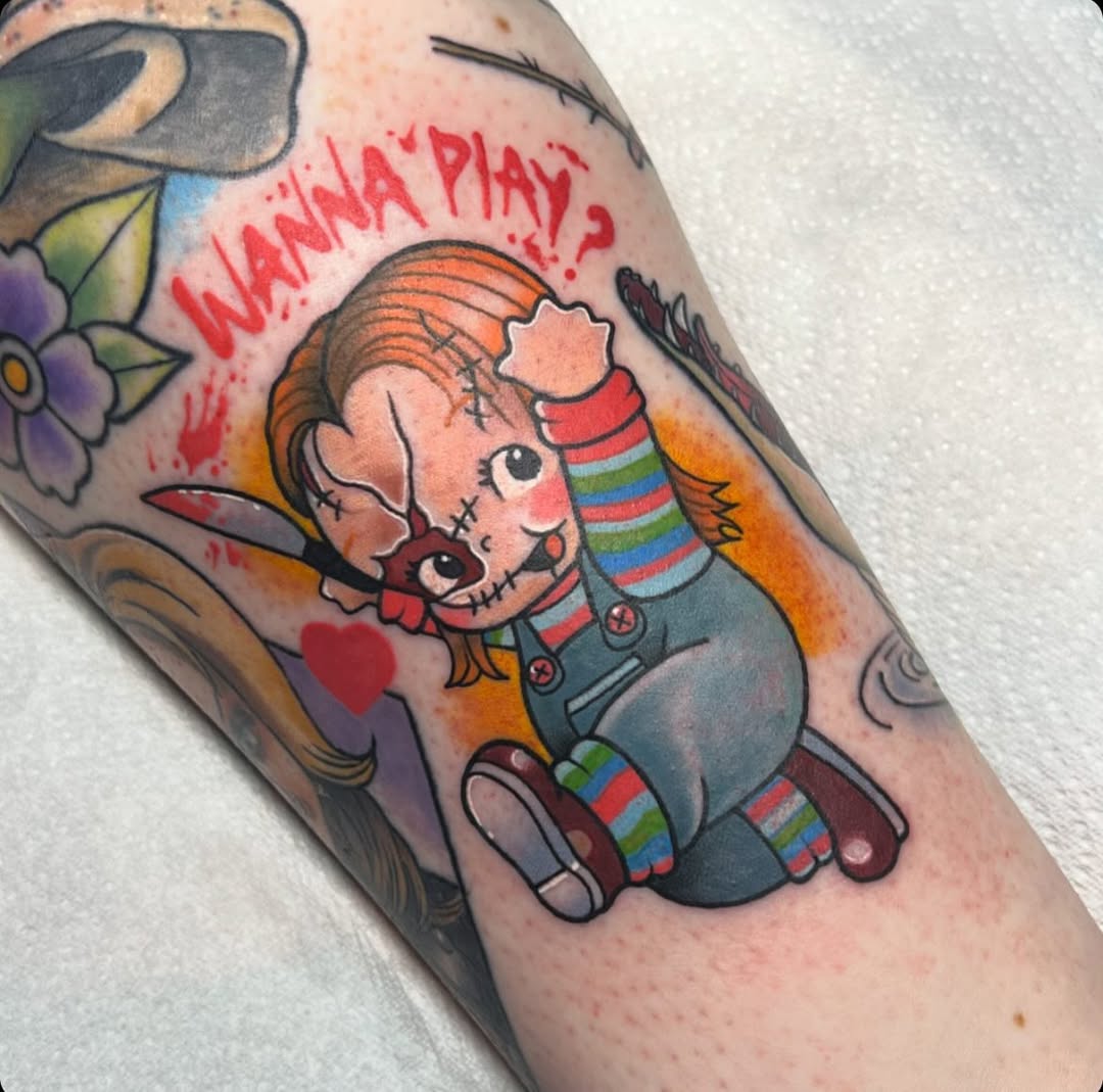 25 Chucky Tattoo Designs That Bring Horror Icons to Life