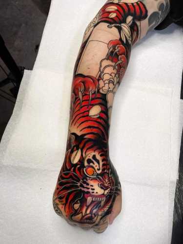 15 Japanese Tiger Tattoo Ideas