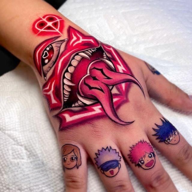 29 Unique Sukuna Tattoo Designs to Try on Your Arms, Hands, Face, Back, Legs, or Signified Parts in