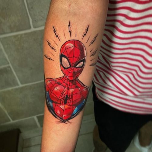 Top 19 Spider Man Tattoo Ideas