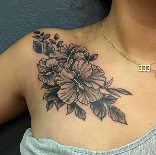 26 Hibiscus Flower Tattoo Ideas