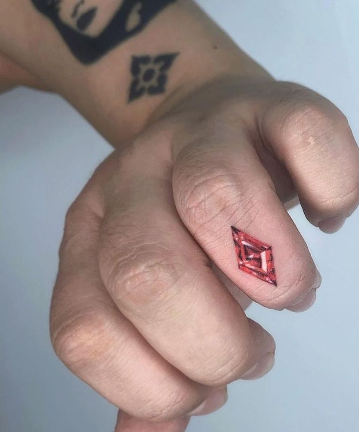 30 Diamond Tattoo Ideas for Men and Women With Meaningful Designs