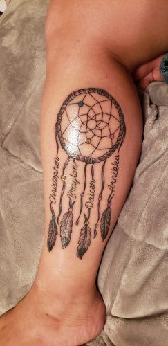 23 Sweetest Kids Name Tattoos Ideas for Women