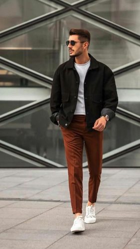 s Trendsetting: 18 Mens Sneakers with Dress Pants Stylish & Versatile Looks