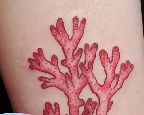 33 Bold Color Tattoo Ideas