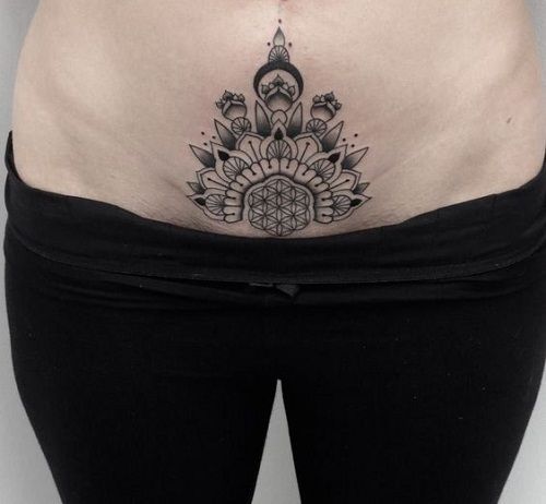 22 Ideas for Lower Stomach Tattoos: Stunning Designs and Unique Personal Statements