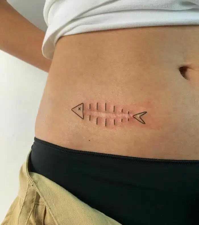 30 Scar Tattoo Ideas  for Women and Men Cover Up Surgical Scars After Mastectomy