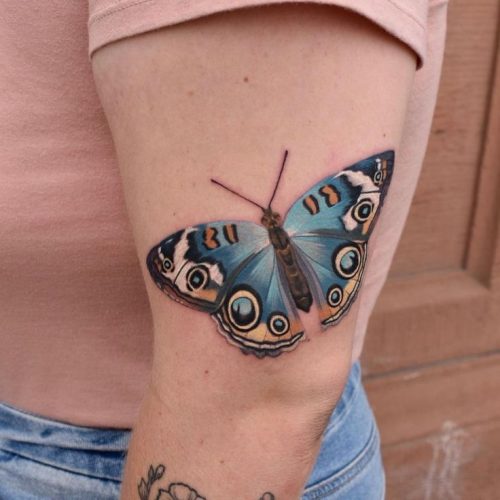 Explore 20 Captivating Butterfly Tattoo Designs on Arms for Men and Women – Fresh Ideas for