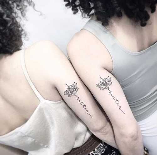 19 Matching Sister Tattoos