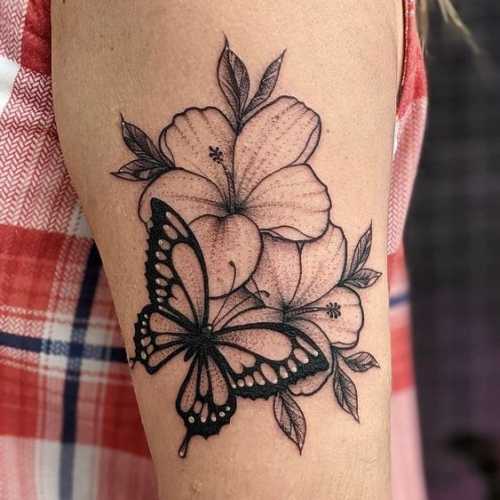 26 Hibiscus Flower Tattoo Ideas